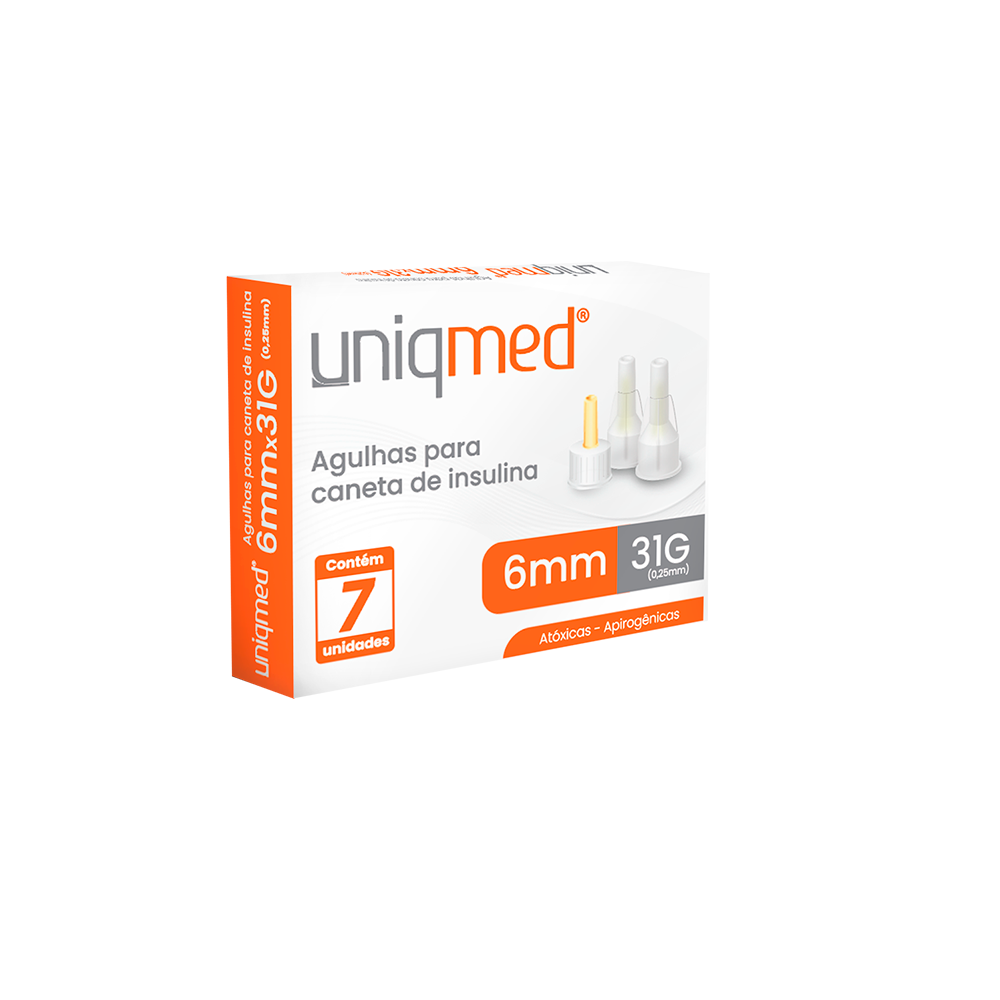 Agulhas para Caneta de Insulina Uniqmed - UniqMed - UniqMed